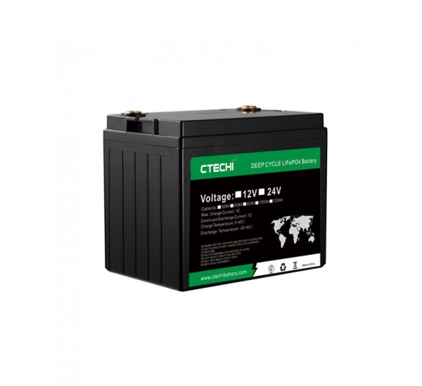 12v24v-36-50-60-100-1579398077000-600x550-1 12,8 Vdc 100Ah Lifepo4 Akü Ctechi ( Lityum Akü ) - Görsel 1