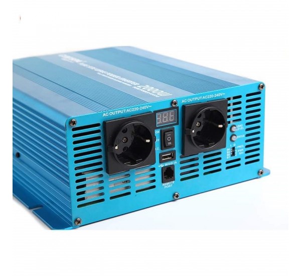 2000w203-600x550-1 3000w 12V DC Tam Sinüs İnverter Carspa - Görsel 1