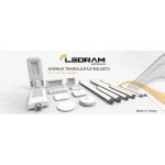 Ledram GM-100 100W 6500K Led Projektör Samsung Çipli - Görsel 3